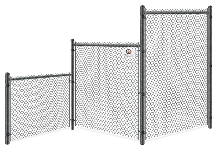 Chain Link fence height options Fort Worth, TX