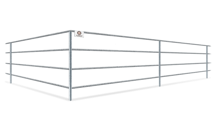 Electric cattle fence in the Fort Worth, TX area.