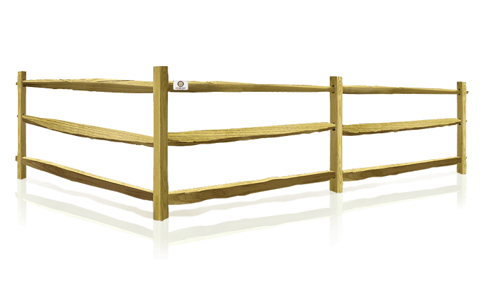 Fort Worth, TX Split Rail fence in the Fort Worth, TX area.