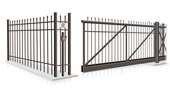 Estate gate options in the Fort Worth, TX area.