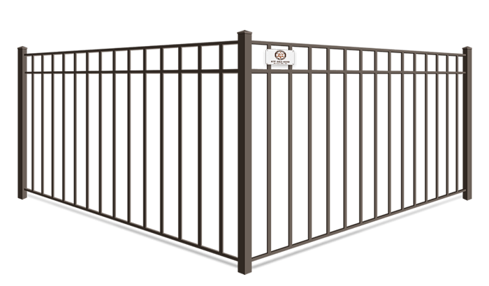 3 Rail aluminum fence company in Fort Worth, TX