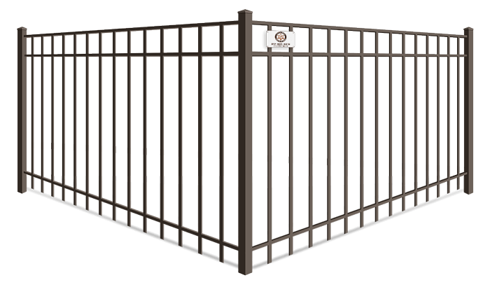 Flat Top aluminum fence company in Fort Worth, TX