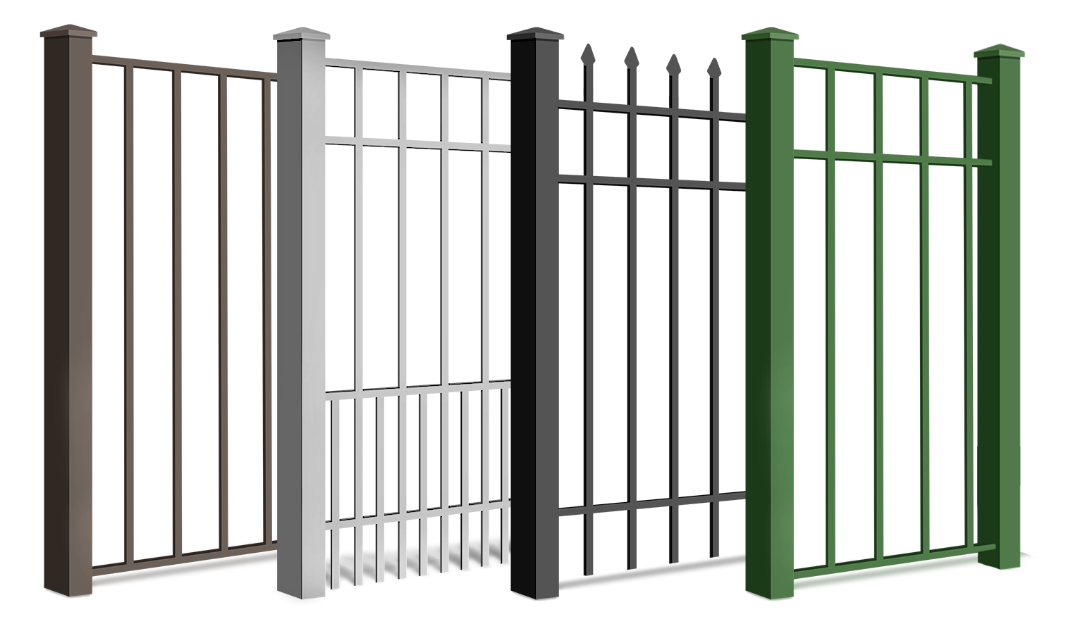 green aluminum fence company in Fort Worth, TX