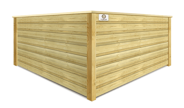 Horizontal Board On Board wood fence company in Fort Worth, TX