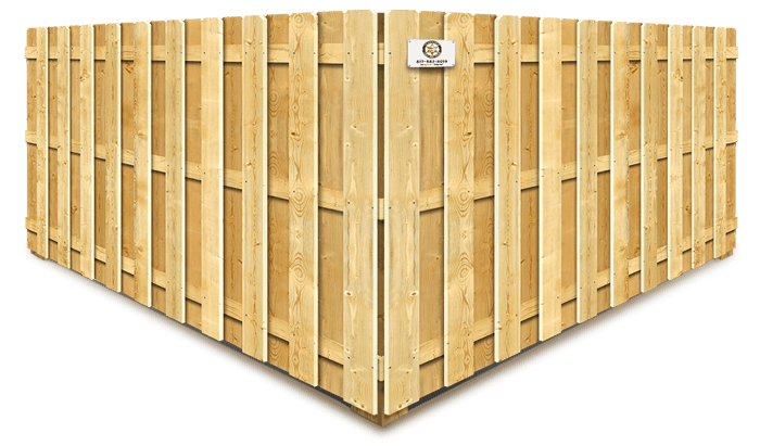 Shadowbox wood fence company in Fort Worth, TX