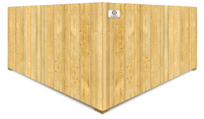 Stockade privacy wood fence company in Fort Worth, TX