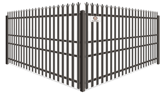 Trident Security wrought iron fence company in Fort Worth, TX