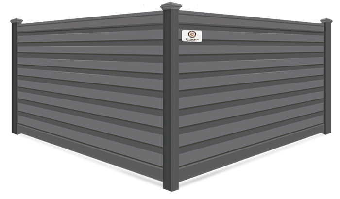 Winchester Horizontal Privacy Trex fence company in Fort Worth, TX