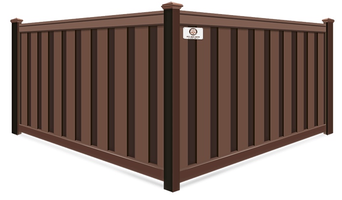 Woodland Privacy Trex fence company in Fort Worth, TX