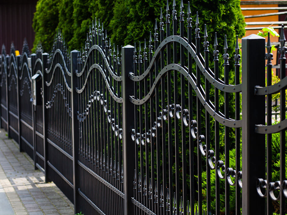 Decorative Fence Example in Colleyville Texas