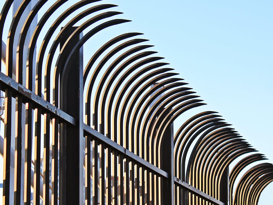 Security Fence Example in Keller Texas