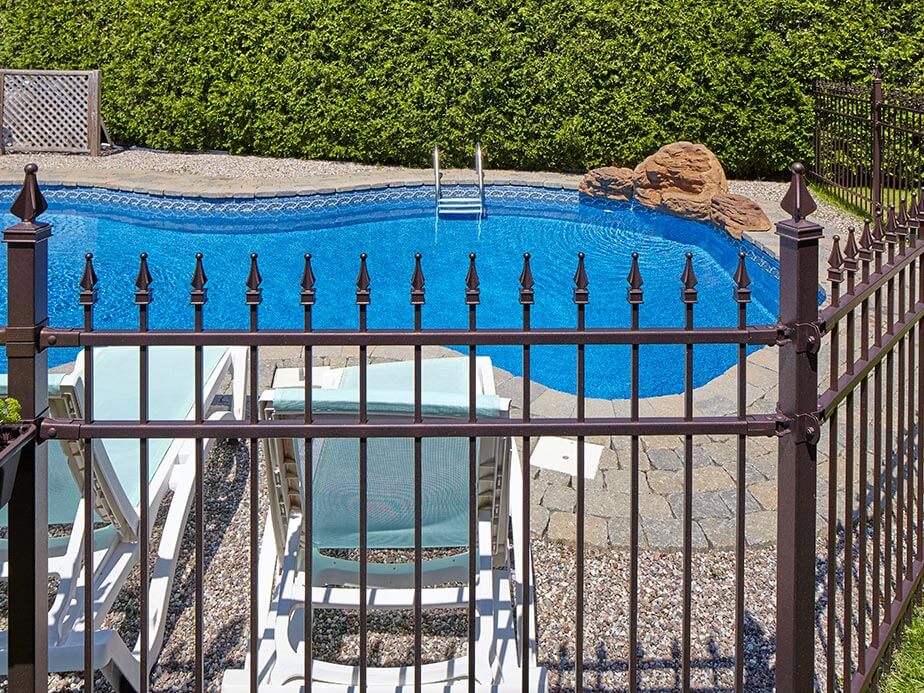 Pool Fence Example in Southlake Texas